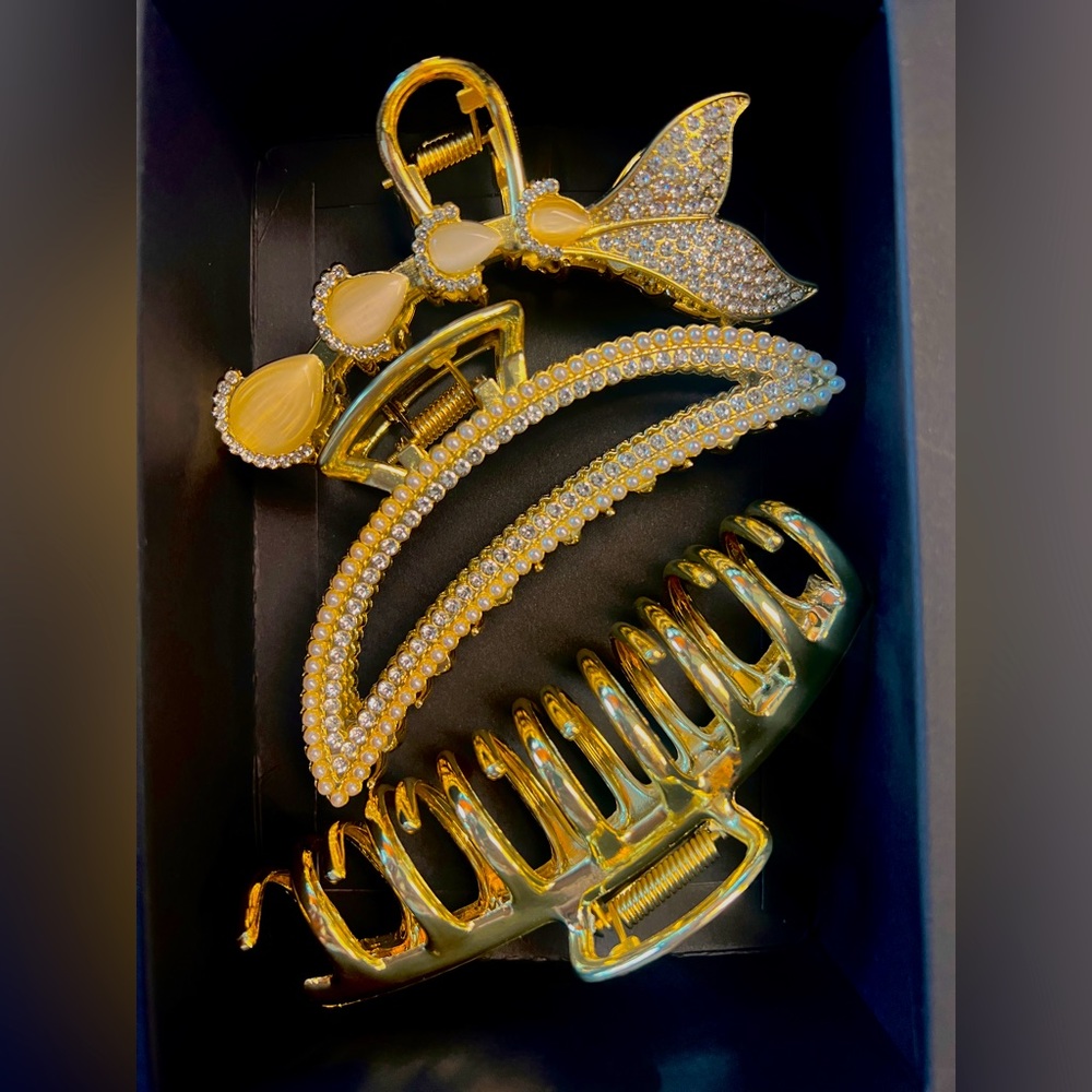 Cute Large Metal Hair Clips